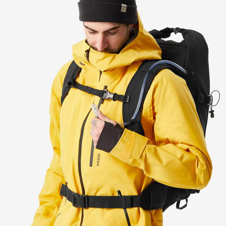 Produktbild Wedze Roll Top Strong Freeride 30 L Ski/Snowboard Backpack - Black (30 l)
