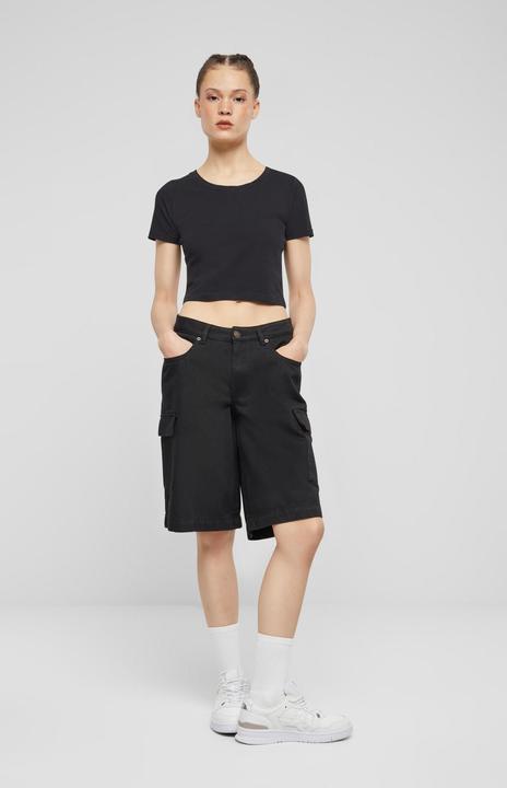 Produktbild Urban Classics Ladies Cotton Cargo Bermuda - 166853 (30)