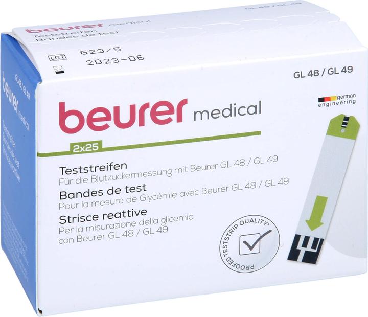 Actual product image Beurer GL48/49 BZTTR (Test strips)