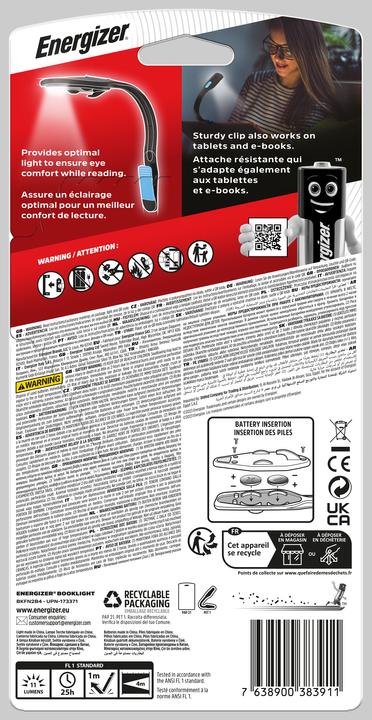 Image du produit Energizer Booklite (3 cm, 11 lm)