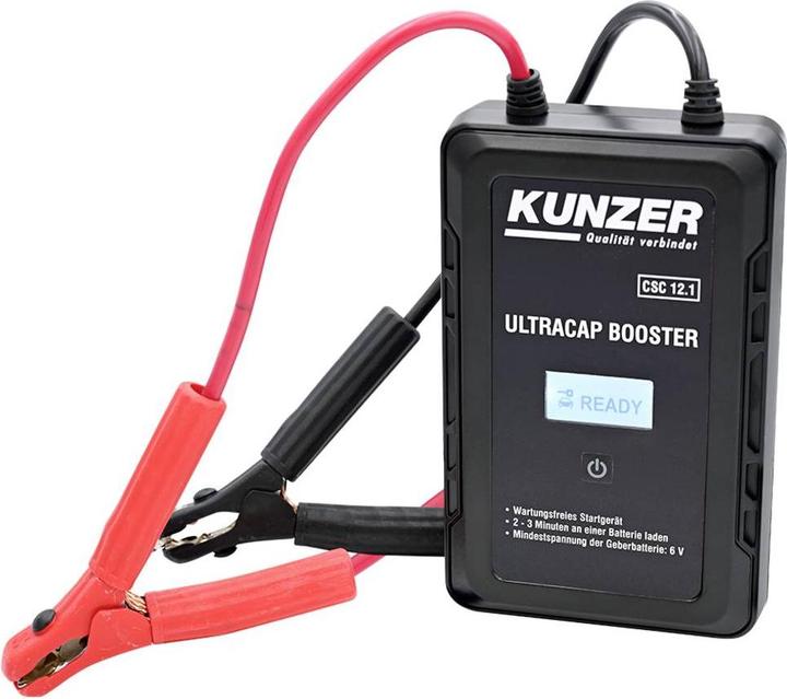 Image du produit Kunzer Chargeur de voiture, système de démarrage rapide CSC 12.1 Courant de démarrage (12 V)=800 A (800 A)