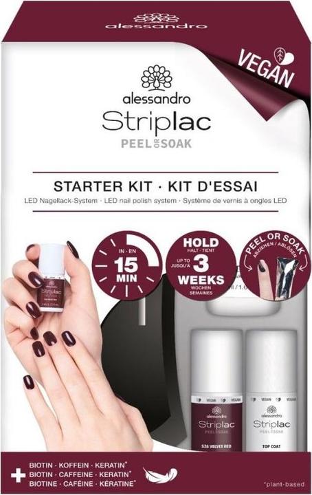 Produktbild Alessandro 3in1 Starter Kit (Mehrfarbig, Gel-Effekt Nagellack)