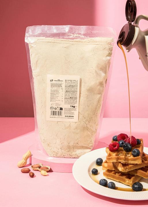 Produktbild KoRo Bio Erdnussmehl teilentölt (1000 g)