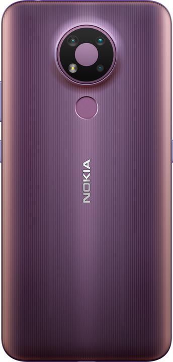 Actual product image Nokia 3.4 (64 GB, Purple, 6.39", Hybrid Dual SIM, 4G)