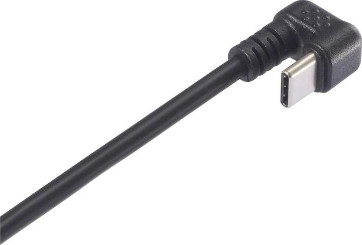 Actual product image Renkforce USB-C Adapterkabel - USB-C-Winkelstecker 180° auf 5-pol. Steckverbinder mit Schraubklemmen (0.30 m, 60 W)