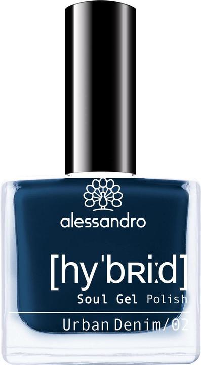 Alessandro Nagellack Hybrid 119 Urband Denim (119 Urban Denim, Gel-Effekt Nagellack)