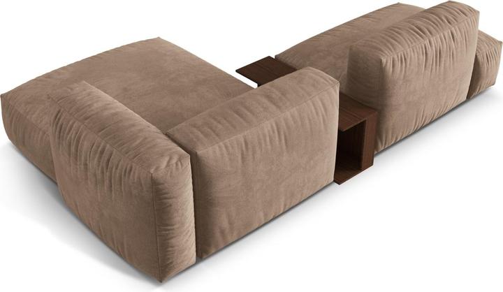 Actual product image Micadoni Modular Right Corner Sofa, "Martina", 2 Seats, 292x176x75 Made in Europe (Corner sofa)