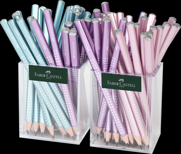 Produktbild Faber-Castell Bleistift Grip Jumbo Sparkle (B, 72 x)