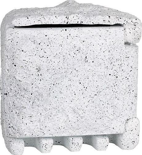 Actual product image EGB Stone with 2 sockets IP44 with timer