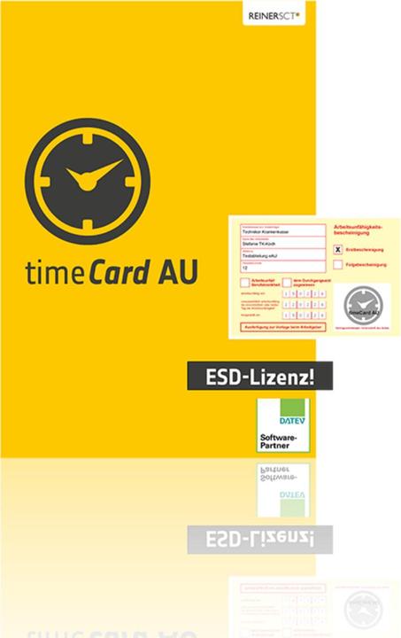 Produktbild ReinerSCT ESD REINER SCT timeCard AU 50 Mitarbeiterlizenzen