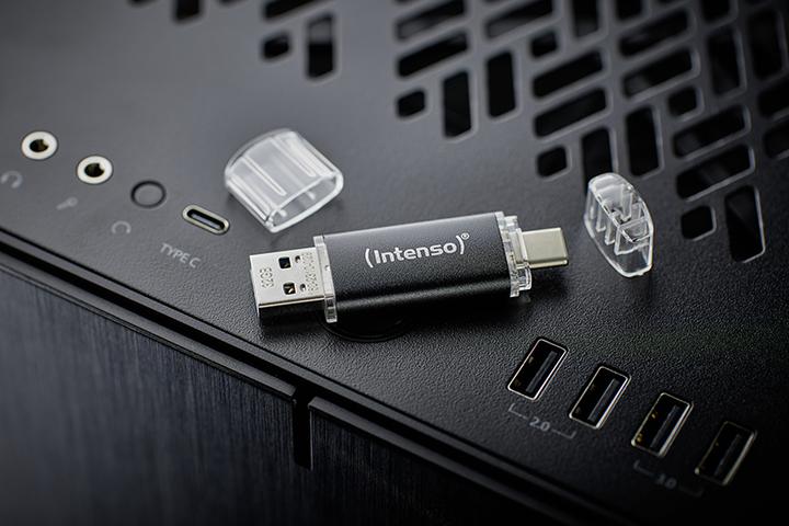 Produktbild Intenso Twist Line 512GB USB Stick 3.2 USB-C & USB-A (512 GB, USB-A, USB-C)