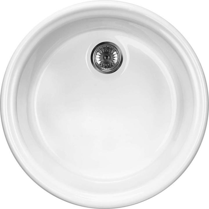 Produktbild No Name Keramikspüle mit 1 Becken (Einbauspüle, 44.50 cm)
