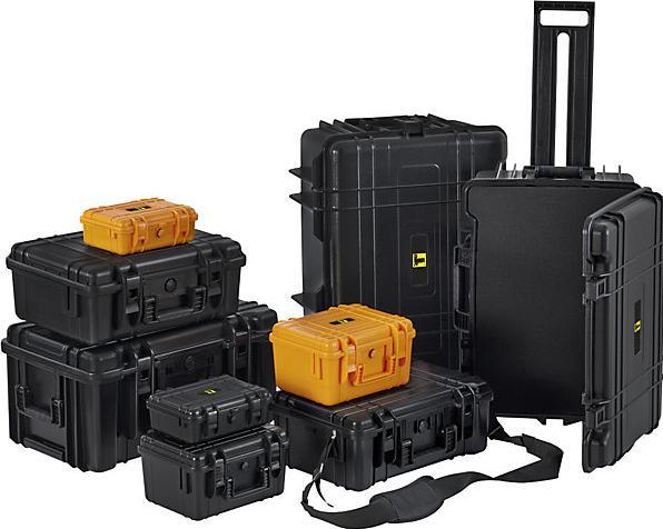 Actual product image Allit Universal foam case, 2.1 l, external LxWxH 225 x 180 x 85 mm, black.
