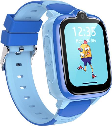 Actual product image Blackview Z10 (Connected Watch for kids - 1.83" - 4G Sim Support - 4G Video Calling - IP67) Blue