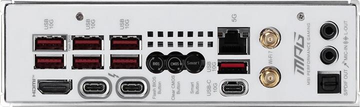 Actual product image MSI MPG Z890I EDGE TI WIFI (LGA 1851, Intel Z890, Mini-ITX)