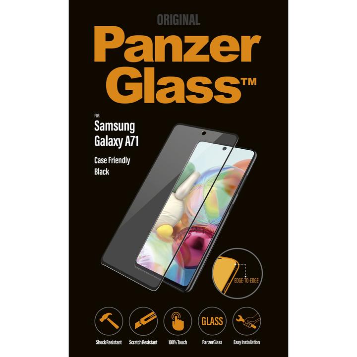 Produktbild PanzerGlass Edge to Edge (1 Stück, Samsung Galaxy A71)