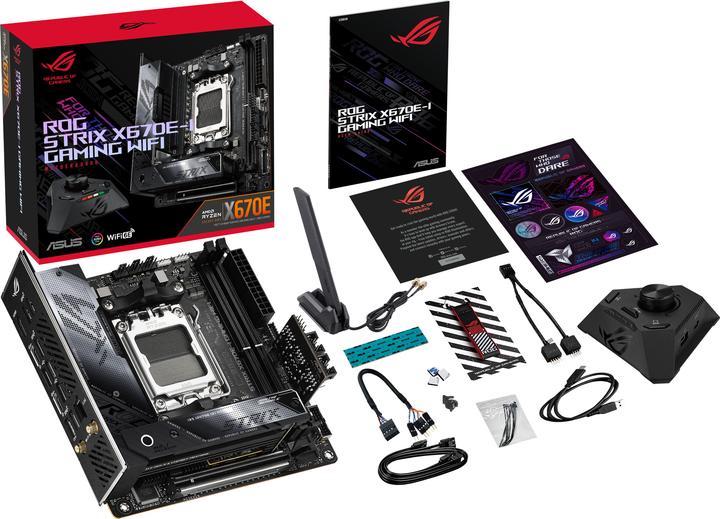 Produktbild ASUS ROG Strix X670E-I Gaming Wifi (AM5, AMD X670E, Mini-ITX)