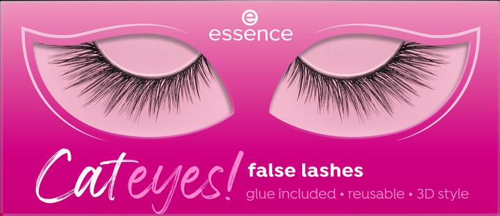 Actual product image essence Cateyes! false lashes (Artificial eyelashes)