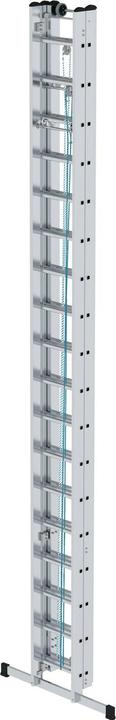 Munk Rung rope ladder 3-section with standard traverse 3x18 rungs (Scaffolding, 1250 cm)