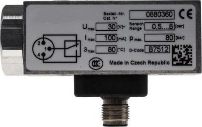 Produktbild Rs Pro Pneumatic Pressure Switch 0.5 - 8 Bar