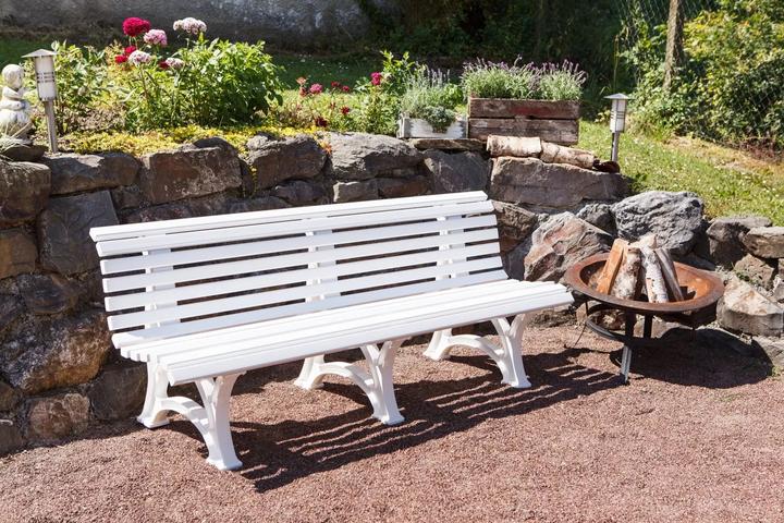 Actual product image kaiserkraft Plastic park bench