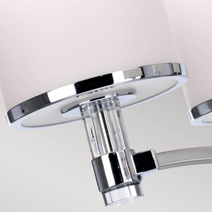 Actual product image Elstead Lighting Prospect Park chandelier E27 5-light satin nickel, chrome (64.20 cm)
