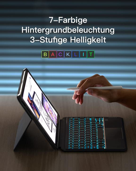 Actual product image Inateck Keyboard iPad 04111 gray (KB04111 gray) (DE, 3)