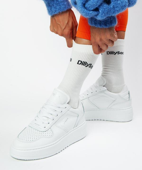 Actual product image DillySocks White Logo (Single pack, 41 - 46)