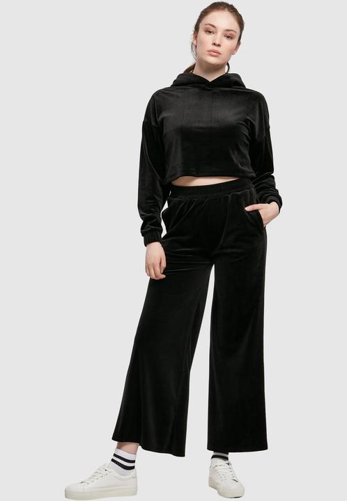 Immagine prodotto Urban Classics Felpa da donna con cappuccio ritagliata in velluto oversize (XXL)