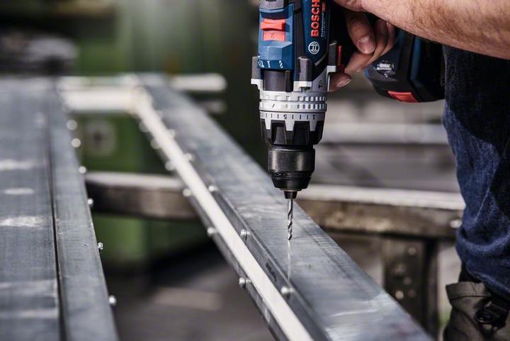 Produktbild Bosch Professional Zubehör Metallspiralbohrer HSS PointTeQ, DIN 338, mit reduziertem Schaft, 12,0 mm (12 mm)