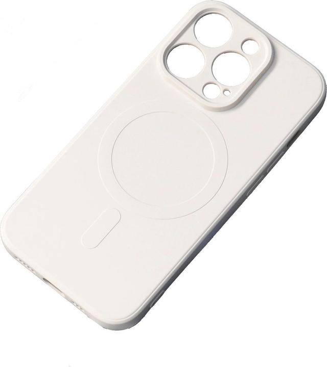 Produktbild Hurtel Samsung Galaxy A16 5G Silikonhülle mit MagSafe - Beige (Samsung Galaxy A16 5G)