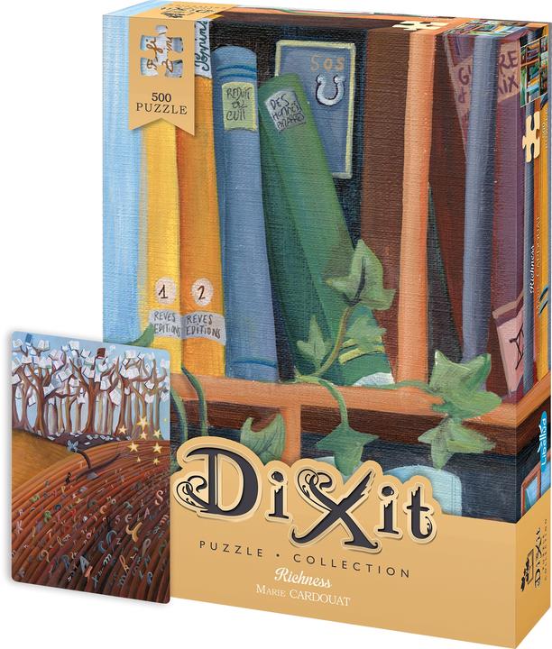 Actual product image Libellud LIBD1002 - Dixit Puzzle-Collection Richness, 500 pieces, 6 years+ (500 pieces)
