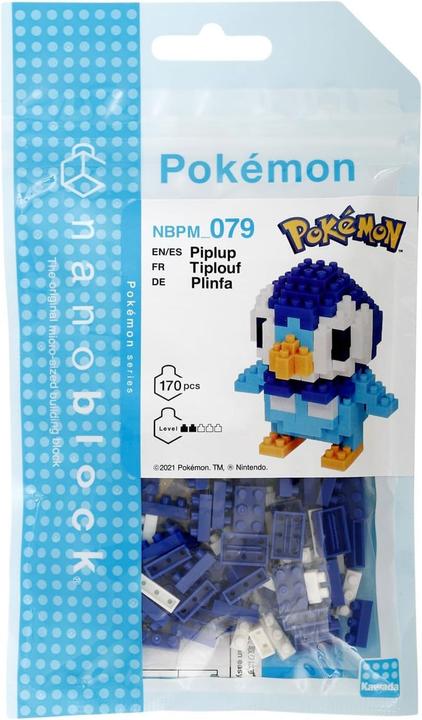 Actual product image Nanoblock POKEMON Piplup
