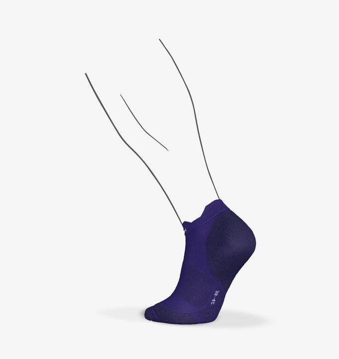 Kiprun Laufsocken Invisible dünn - Run 900 violett
