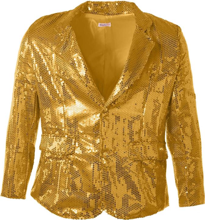 Actual product image tectake Men’s Sequin Jacket (S)