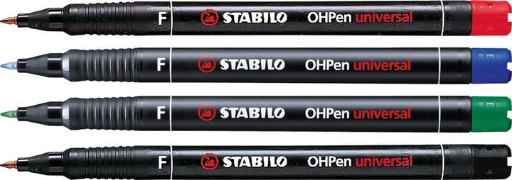Actual product image STABILO OHPen universal foil pen permanent (Black, 0.70 mm, 1 x)