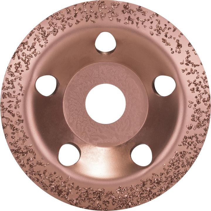 Produktbild Bosch Professional Zubehör Carbide-Schleifköpfe, 115 mm, Feinheitsgrad mittel, Scheibenform schräg (Mittel)