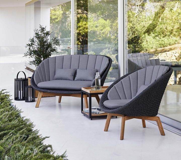Produktbild Cane-line Peacock Kissen Set für 2er-Sofa