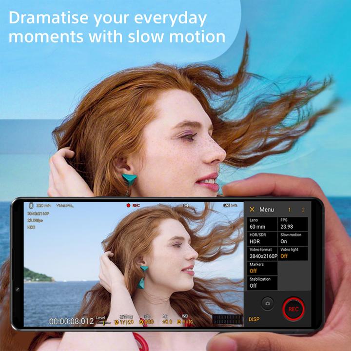 Actual product image Sony Xperia 5 IV (128 GB, Black, 6.10", SIM + eSIM, 12 Mpx, 5G)
