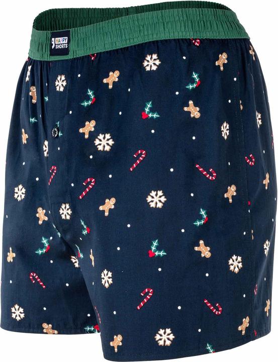 Actual product image Happy shorts Boxer X-mas Shorts, Gift, Christmas, Motif (M, Single pack)