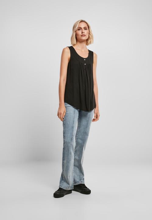 Produktbild Urban Classics Ladies Viscose Button Up Top (XS)