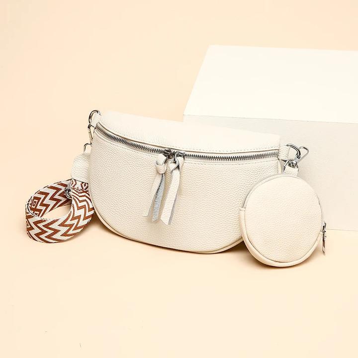 Immagine prodotto Only-Bags.Store Borse a tracolla in vera pelle di vacchetta con borsetta piccola
