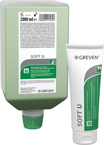 Image du produit PGP Nettoyant pour les mains GREVEN® SOFT U 250,0 ml (Savon liquide, 250 ml)