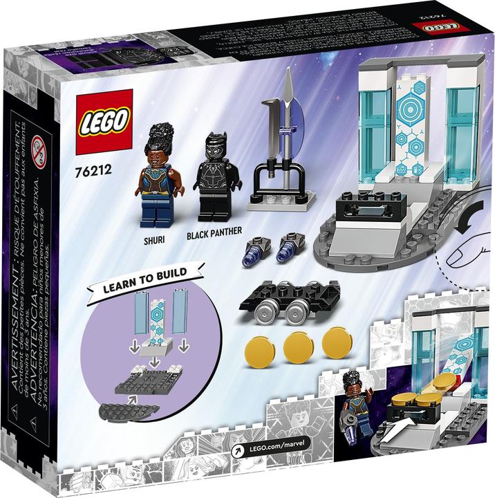 Actual product image LEGO Shuri's laboratory (76212, LEGO Marvel)