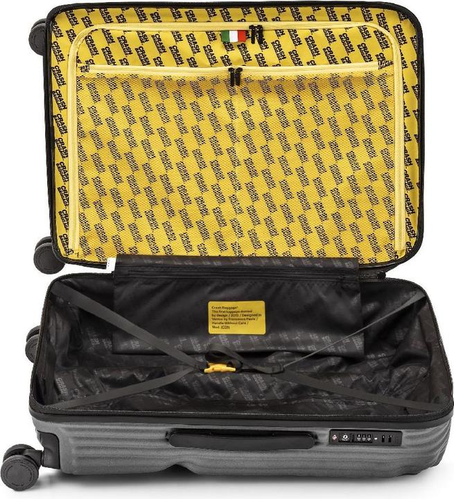 Actual product image Crash baggage STRIPE - Medium Trolley, Smoke (66 l, M (50 - 90l))