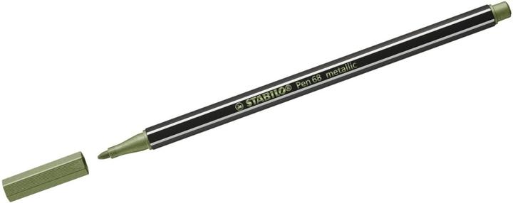 Produktbild STABILO Pen 68 Premium Metallic-Filzstift (Hellgrün, 1 x)
