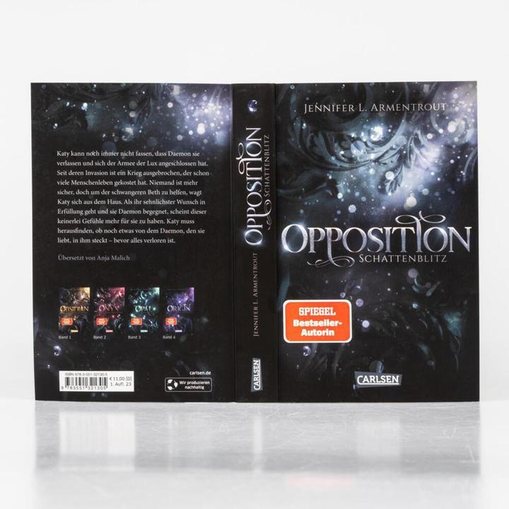 Produktbild Obsidian 5: Opposition. Schattenblitz (Deutsch, Jennifer L. Armentrout, Anja Malich, 2023)