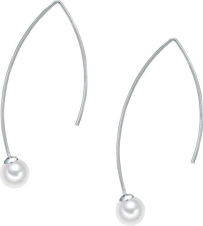 Produktbild Lulu & Jane Damen Messing Muschelkernperle silber - 29407 (Messing)