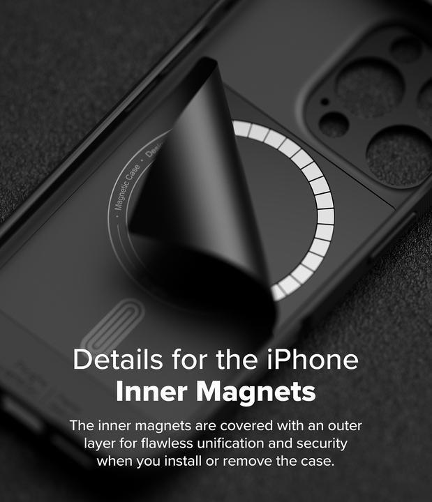 Actual product image Ringke Case for iPhone 16 Pro ONYX MAGNETIC CAMO BLACK (Apple iPhone 16 Pro)