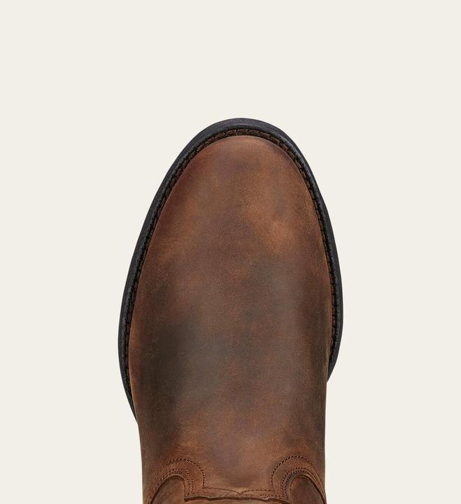 Actual product image Ariat 's leather western boots heritage roper (37)
